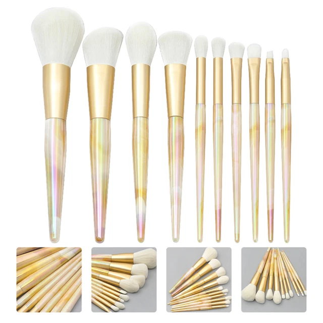 Pennelli Make up, Pennelli per Trucco Set di 10pcs Pennelli Make up