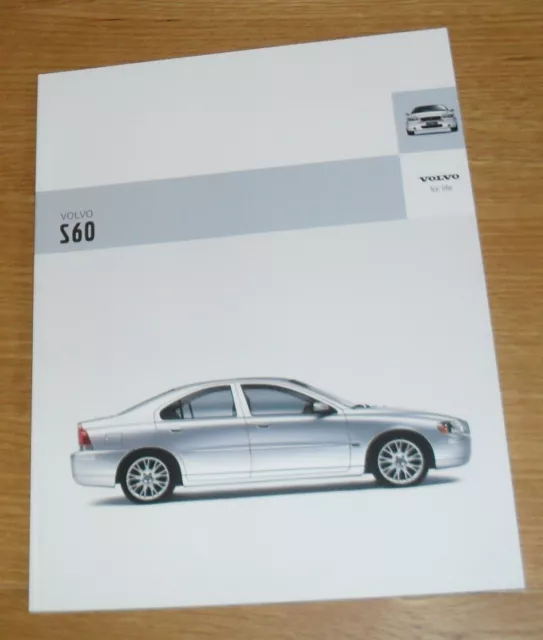 Volvo S60 Brochure 2004