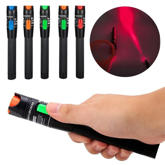 Penna a luce rossa tester cavo fibra ottica misuratore guasti visivi