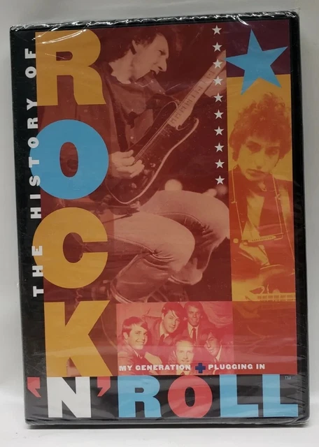Time Life The History of Rock N Roll DVD NEW Sealed My Generation + Plugging In