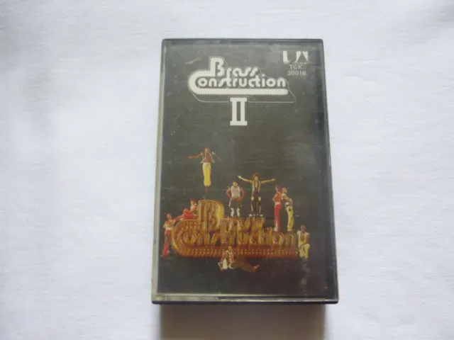 Brass Construction ~ Ii ~ Rare 1976 Uk Funk/Disco Cassette Tape ~ Paper Labels