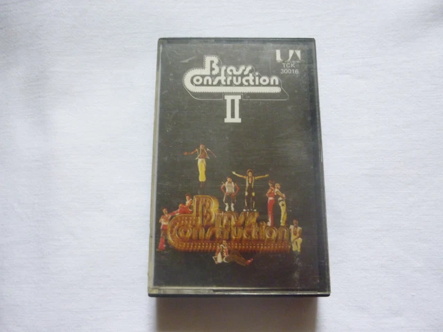 Brass Construction ~ Ii ~ Rare 1976 Uk Funk/Disco Cassette Tape ~ Paper Labels
