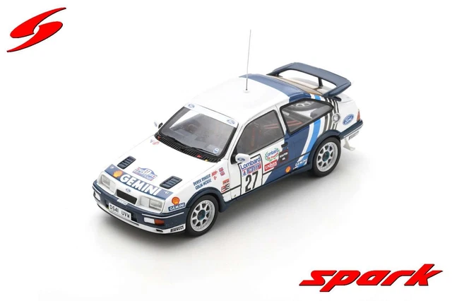 Miniature Spark 1/43 Ford Sierra RS Cosworth - Rallye Lombard RAC 1987 - S8702