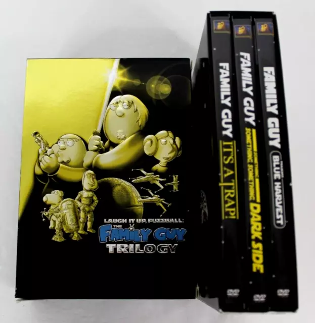 The Family Guy Trilogy Dvd Box Set Laugh It Up Fuzzball Excellent Condition