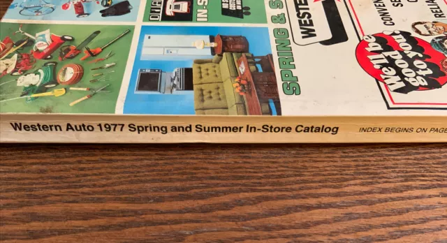 Original 1977 Western Auto Spring & Summer In-Store CATALOG 2