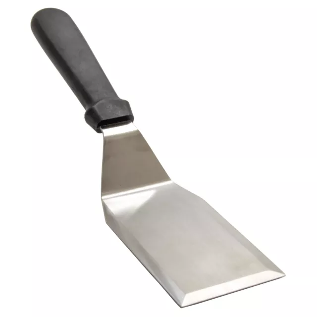 Grill-& Pfannenwender Tortenmesser 29 cm Griff schwarz Winkelpalette Verzierwerk