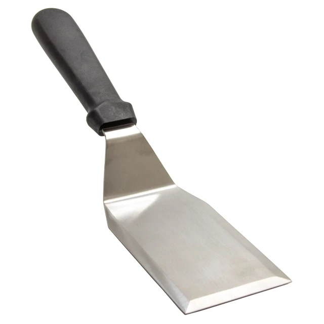 Grill-& Pfannenwender Tortenmesser 29 cm Griff schwarz Winkelpalette Verzierwerk