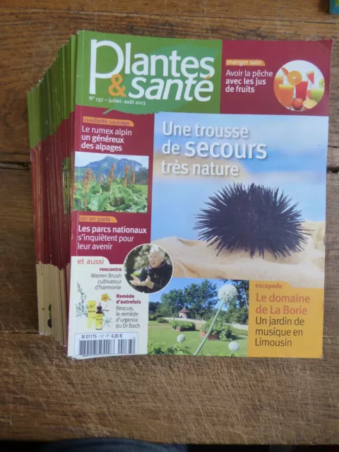 Packung 26 Zeitschriften Plantes Und Gesundheit