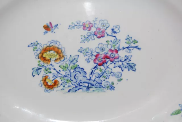 Mason's Ironstone China Oval Plate 10" by 7 3/4" 3