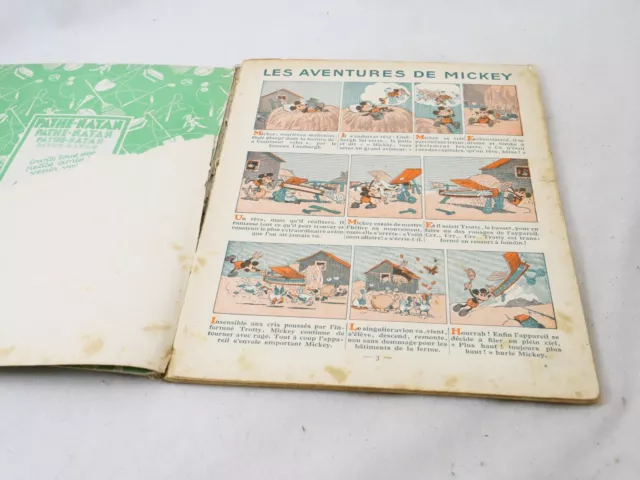 BD Les aventures de Mickey 1931 Hachette 3