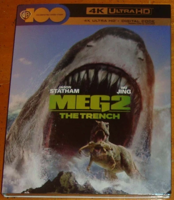 MEG 2 THE TRENCH 4K UHD Blu-Ray+slipcover Jason Statham $15.00 - PicClick