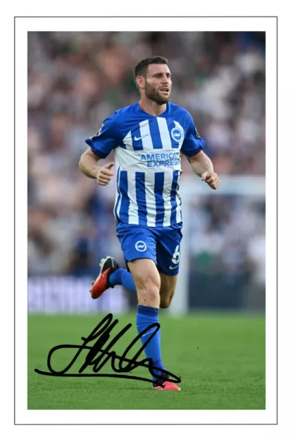 JAMES MILNER Signed Autograph 6x4 Inch PHOTO Signature Gift Pre Print BRIGHTON