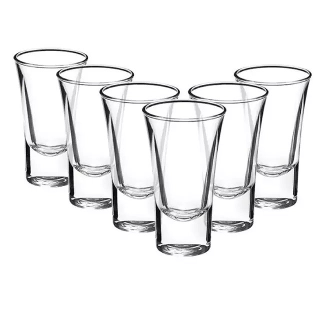 NEW BORMIOLI ROCCO DUBLINO SHOT GLASS 34ml Glasses Shots SET OF 6