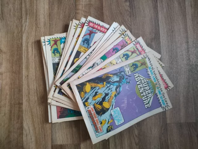 Marvel Super Adventure Comic. Full Set. Issues 1 - 26. 1981. Marvel Comics Uk.