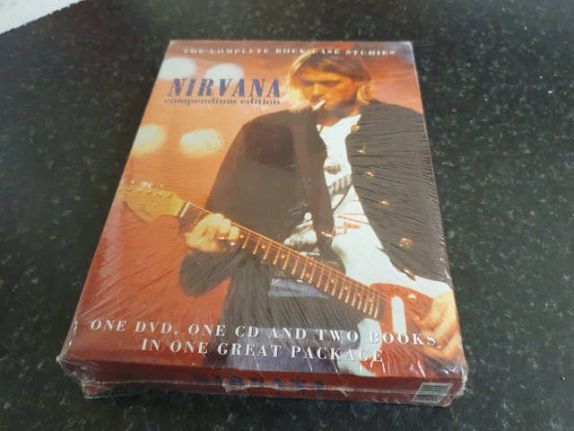NIRVANA-COMPENDIUM EDITION-THE COMPLETE Rock Case Studies dvd/cd/2 book ...
