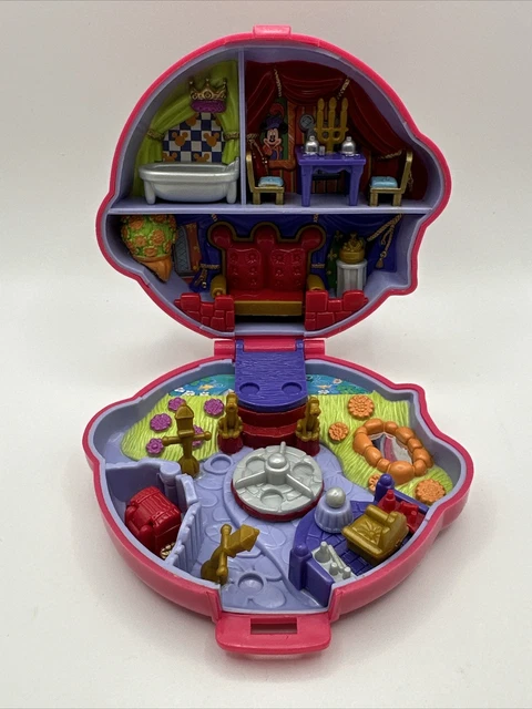 1995 DISNEY BLUEBIRD Polly Pocket Royal Mickey and Minnie Complete