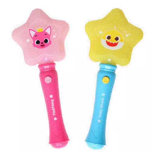NEW Pink fong Baby Shark Starlight Stick/korea for toy