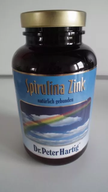 Dr. Peter Hartig Spirulina Zink 1.600 Presslinge Sondergröße MHD: 2027 HSE24 OVP