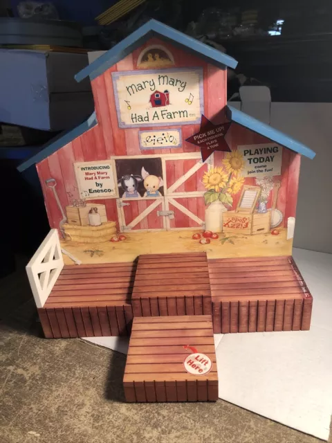 mary's moo moos “Barn Display “  MMF001