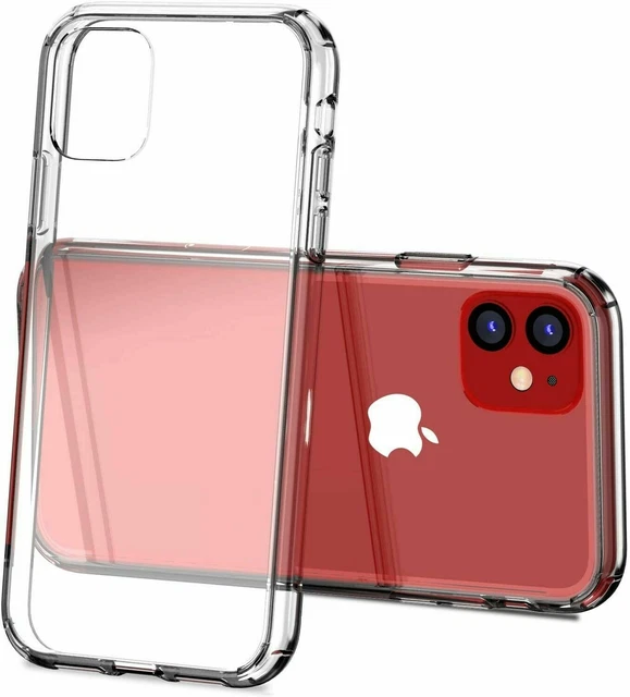 iPhone 11 Case 6.1 Inch (2019) Hybrid Soft Grip Matte Finish Clear Back