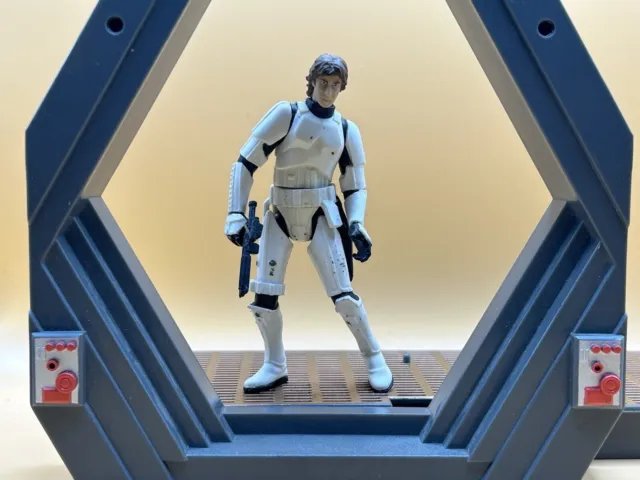 Star Wars Figure - Han Solo - Costume Da Stormtrooper - Saga - 2002 -