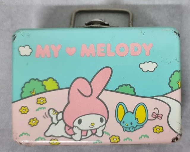 My Melody Sanrio Valigetta Mini in Latta Made In Japan Vintage