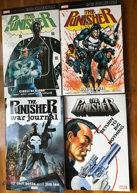 Punisher Epic Collection Set (incl. Kingpin Rules OOP + War Journal TPB 2016 OOP