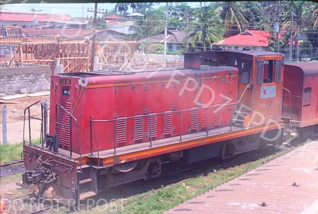 ORIGINAL SLIDE Costa Rica FECOSA 70T 103;Limon;March 1979