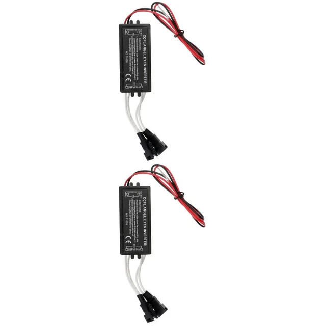2x tester CCFL Angel Eye inverter 12V inverter per auto camion