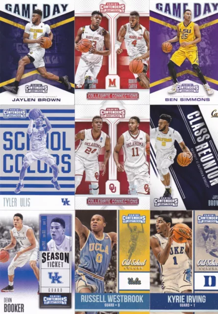 2016 Panini Contenders Draft Picks: Base & Inserts | GET UP TO 65% OFF!