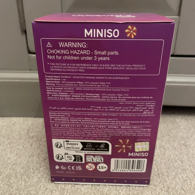 MINISO MONBOO MONSTER Paradise Plush Suprise Box Brand New £19.36 ...
