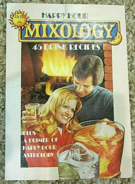 Happy Hour Mixology, 45 Drink Recipes Paper Back Booklet by Southern Comfort