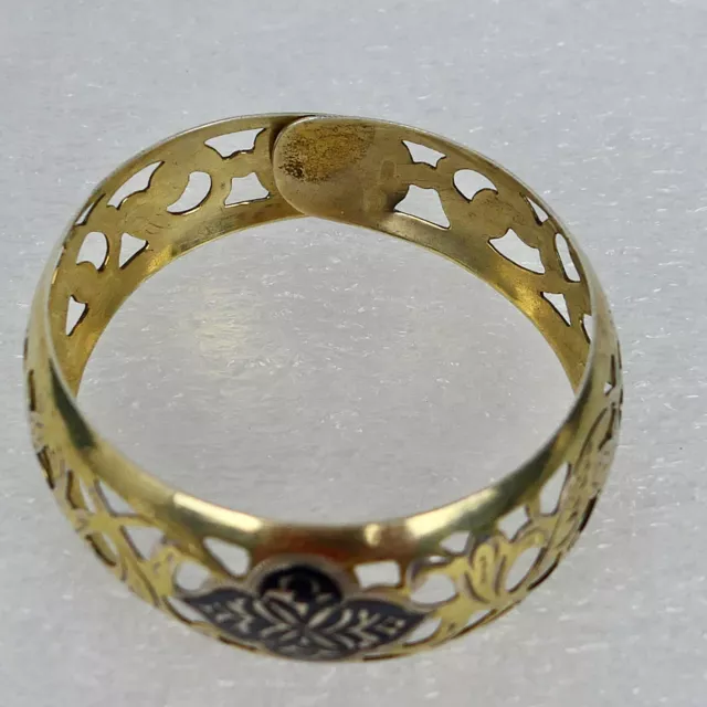 Antiker Armreif, Tula- Nielo- Silber, vergoldet, Russland um 1920- 30 3