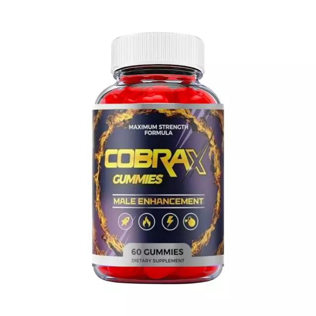 Cobra X Gummies - CobraX Enhancement Support For Men -60 Gummies