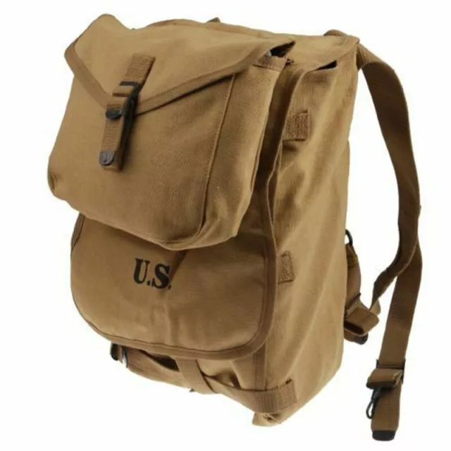 Wwii Ww2 U.s. Army Military M-1928 Haversack Knapsack Backpack Bag Pouch