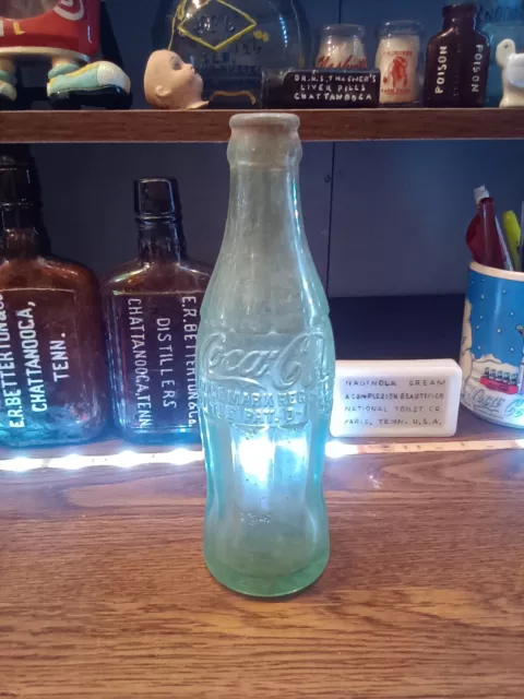 Vintage Pat D Coca-Cola Bottle Dayton TN TENN TENNESSEE #1