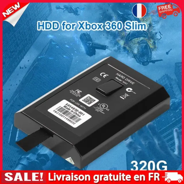 320GB Hard Drive Disk for Microsoft Xbox 360 Slim Game Console Internal HDD