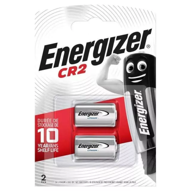 Pile CR2 Lithium 3V lot de 2 piles CR2 Energizer batterie CR2 Photo