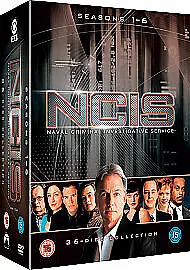 NCIS: Seasons 1-6 DVD (2010) Mark Harmon cert 15 Expertly Refurbished Product