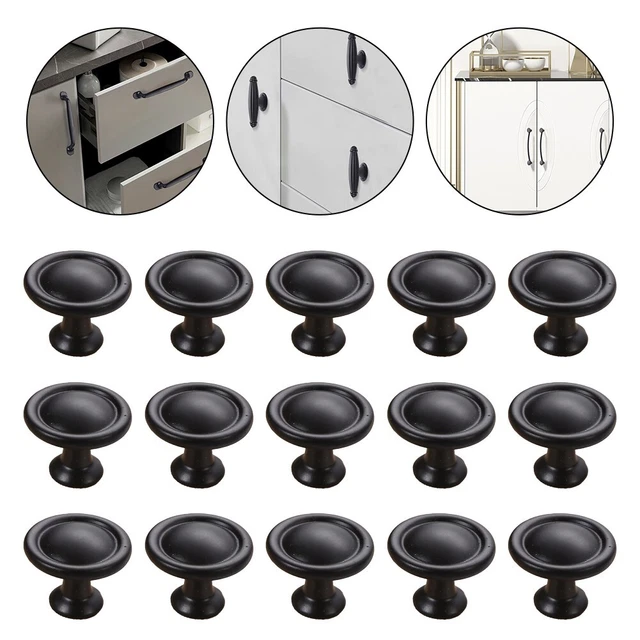 Bague de traction rétro durable pour armoire et meubles lot de 15 poignées