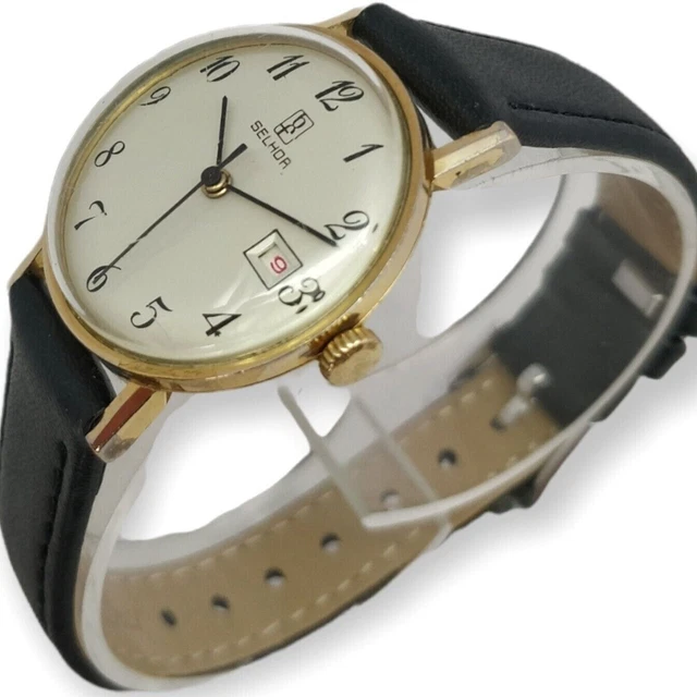 Montre Vintage Fontainemelon 33mm Années 1970 - Calibre Mécanique FHF 36, Occasion