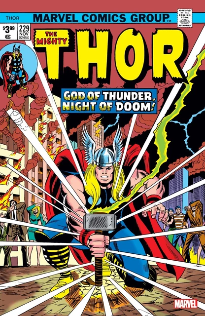 Thor #229 Facsimile Variant Cover Marvel Comics March 2020