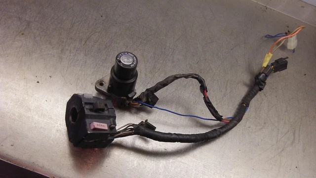 1998 Yamaha FZR600 Left Bar Switches with Ignition No Key FZR 600 V1-4
