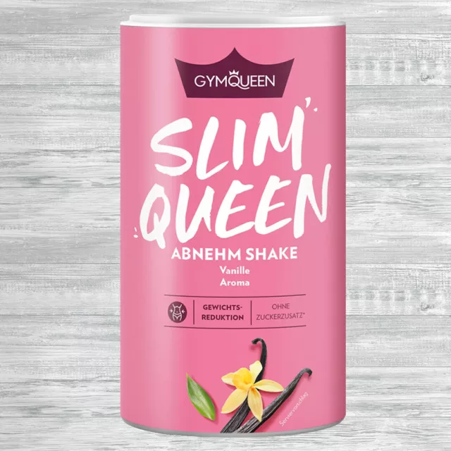 GymQueen Slim Queen 420g Dose 45,21 €/kg Diät Mahlzeitersatz Abnehm-Shake