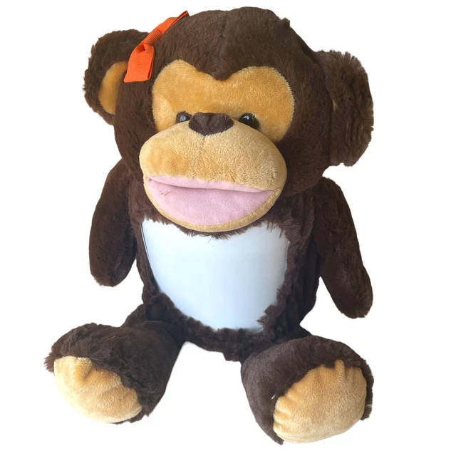 Teddy Tank Monkey Plush Without Bowl. Alternative Piggy Bank
