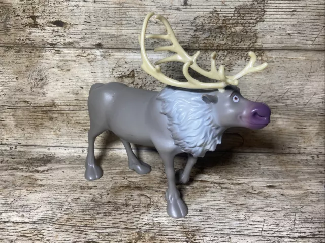 Disney Frozen 1, 2 Sven The Reindeer Figure Doll 8” High Plastic