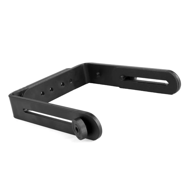 1 Set Double L-shaped Black Aluminum Alloy Metal Bracket kit For DSLR Camera