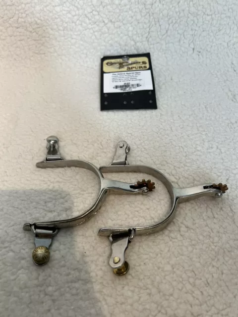 COLORADO SADDLERY 26-522 The Helena Special Spur 1/2” Band, 1 3/4” Shank And 3/4