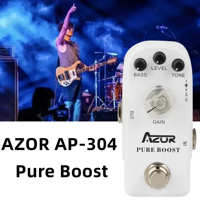 Guitar Effect Pedal AP-304 ±15db 1PC Aluminiumlegierung Für Gitarristen