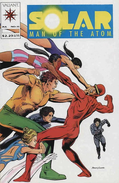 Solar, Man of the Atom #11 VF; Valiant | Jim Shooter - we combine shipping